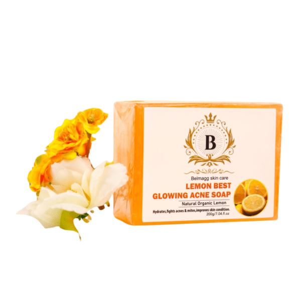 Natural Organic Lemon Glowing Acne Soap (200g / 7.04 fl.oz)