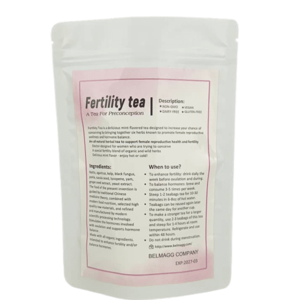 Organic Fertility Tea for Women, Loose Leaf Herb for the Womb - Image 2