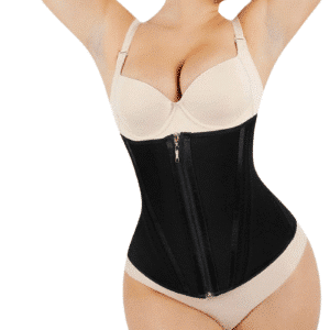 High Compression 15-Steel Bone Tummy Control Waist Trainer – Pink, Black, Red