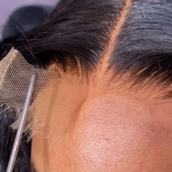 13x4 Glueless Transparent HD Lace Front Wigs – Straight Human Hair - Image 2