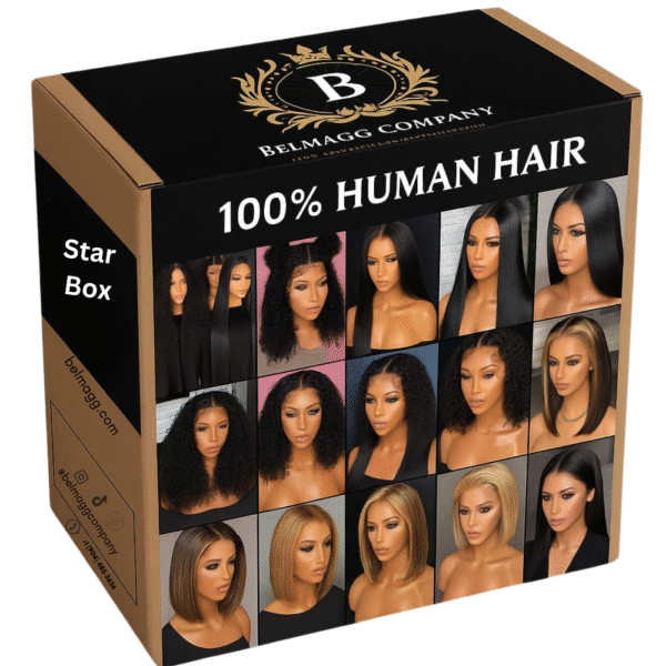Star Box – 10 Wigs from 8” to 18”