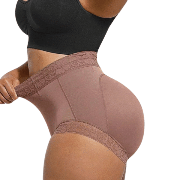 Shaper Lift & Tummy Control Shorts – Butt Lifter Panties (Black, Brown) - Image 4